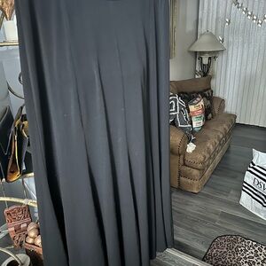 Lane Bryant Black Skirt with Subtle Texture